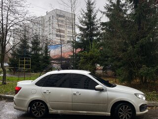 2019 Lada (ВАЗ) Granta Drive Active I Рестайлинг, белый, 880000 рублей, вид 3