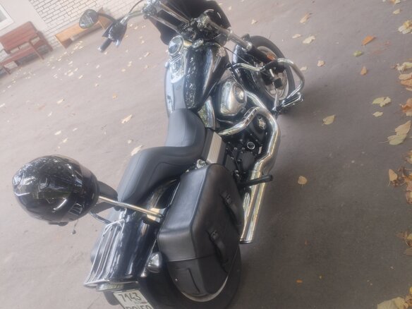 2012 Harley-Davidson Fat Bob, чёрный, 750000 рублей - вид 3