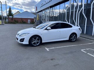 2011 Mazda 6 II (GH) Рестайлинг, белый, 800000 рублей, вид 5