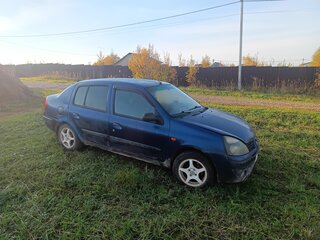 2004 Renault Symbol I Рестайлинг, синий, 220000 рублей, вид 2