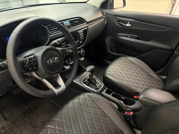 2017 Kia Rio IV, серый, 1339000 рублей - вид 20
