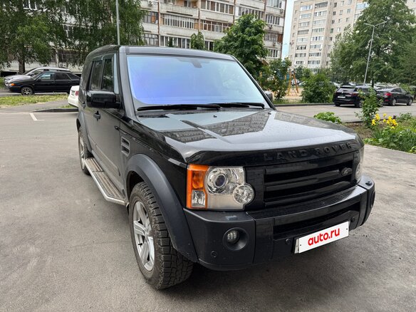 2008 Land Rover Discovery III, чёрный - вид 2