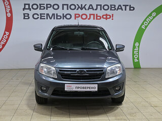 2017 Lada (ВАЗ) Granta I, серый, 376000 рублей, вид 2