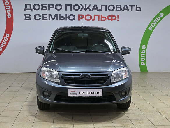 2017 Lada (ВАЗ) Granta I, серый, 376000 рублей - вид 1