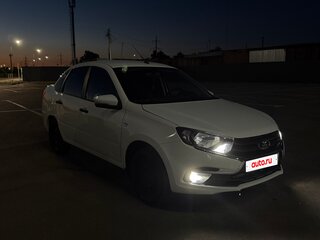 2019 Lada (ВАЗ) Granta I Рестайлинг, белый, 460000 рублей, вид 3