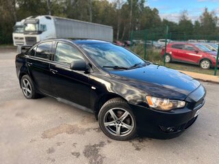 2007 Mitsubishi Lancer X, чёрный, 440000 рублей, вид 2