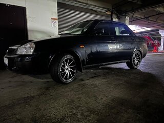 2010 Lada (ВАЗ) Priora I, чёрный, 700000 рублей, вид 2
