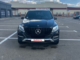 2017 Mercedes-Benz GLE 350 d I (W166), чёрный, 3800000 рублей, вид 1