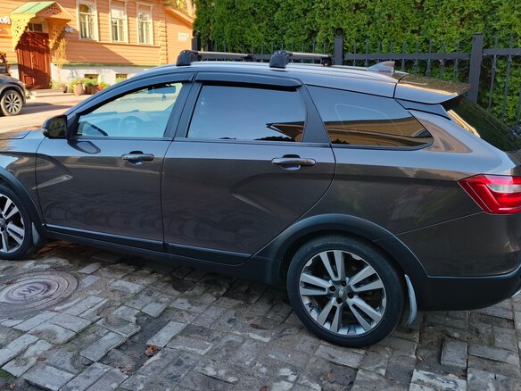 2021 Lada (ВАЗ) Vesta SW I, коричневый, 1200000 рублей - вид 2