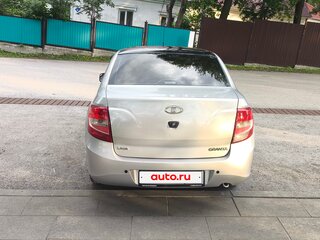 2013 Lada (ВАЗ) Granta I, серебристый, 420000 рублей, вид 2