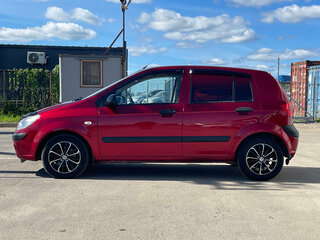 2008 Hyundai Getz I Рестайлинг, красный, 400000 рублей, вид 2