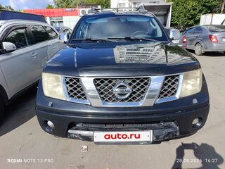 2008 Nissan Navara (Frontier) III (D40), чёрный, 1050000 рублей, вид 1