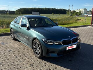 2019 BMW 3 серии 330i VII (G2x), зелёный, 2700000 рублей, вид 4