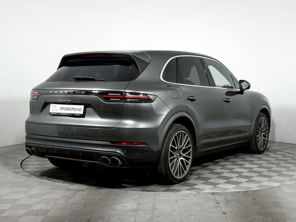 2020 Porsche Cayenne III, серый, 5970000 рублей - вид 4