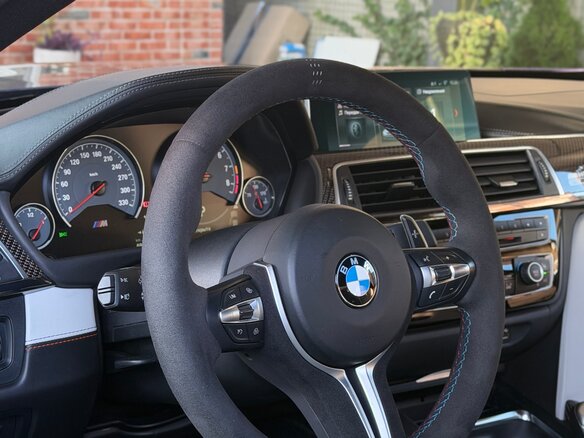 2020 BMW M4 Competition Package F82/F83 Рестайлинг, синий, 6700000 рублей - вид 13