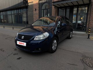 2011 Suzuki SX4 I (Classic) Рестайлинг, синий, 570000 рублей, вид 4