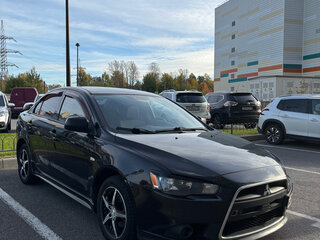 2012 Mitsubishi Lancer X Рестайлинг, чёрный, 750000 рублей, вид 2