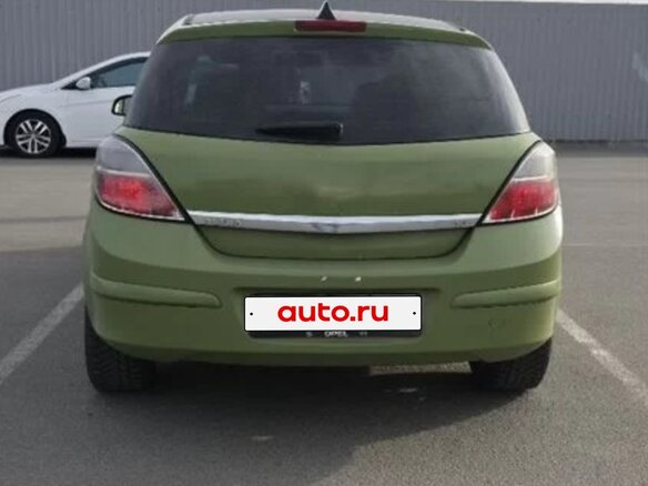 2007 Opel Astra H Рестайлинг, зелёный, 260000 рублей - вид 14