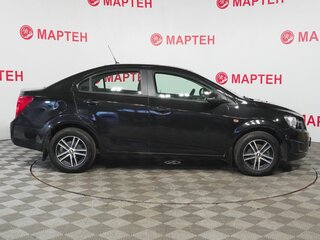 2012 Chevrolet Aveo II, чёрный, 550000 рублей, вид 4