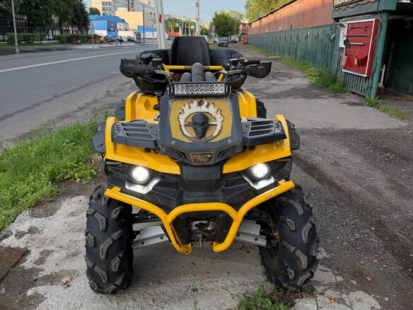 2021 Stels ATV-650 Guepard Trophy, жёлтый, 680000 рублей - вид 9