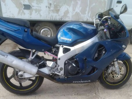 1998 Honda CBR 900RR Fireblade, синий, 350000 рублей, вид 5