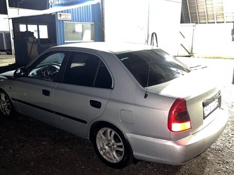 2008 Hyundai Accent ТагАЗ II, серый, 300000 рублей, вид 5