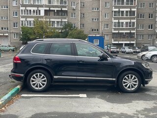 2015 Volkswagen Touareg II Рестайлинг, синий, 2600000 рублей, вид 3