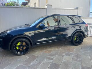 2015 Porsche Cayenne S E-Hybrid II Рестайлинг (958), синий, 3700000 рублей, вид 5