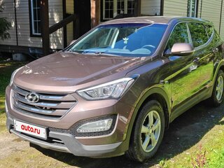 2014 Hyundai Santa Fe III, коричневый, 1840000 рублей, вид 1
