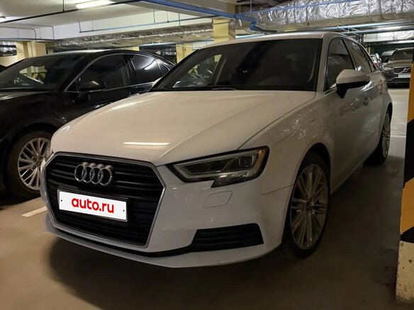 2016 Audi A3 III (8V) Рестайлинг, белый