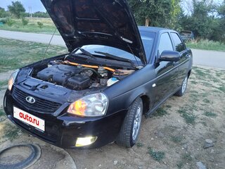 2007 Lada (ВАЗ) Priora I, чёрный, 169999 рублей, вид 3