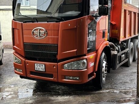 2014 FAW J6 CA3250, оранжевый, 3700000 рублей, вид 2