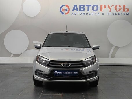 2019 Lada (ВАЗ) Granta I Рестайлинг, серебристый, 429000 рублей, вид 3