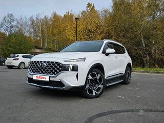 2020 Hyundai Santa Fe IV Рестайлинг, белый, 3585000 рублей, вид 2