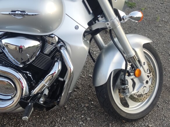 2006 Suzuki Boulevard M109R, серебристый, 900000 рублей - вид 16