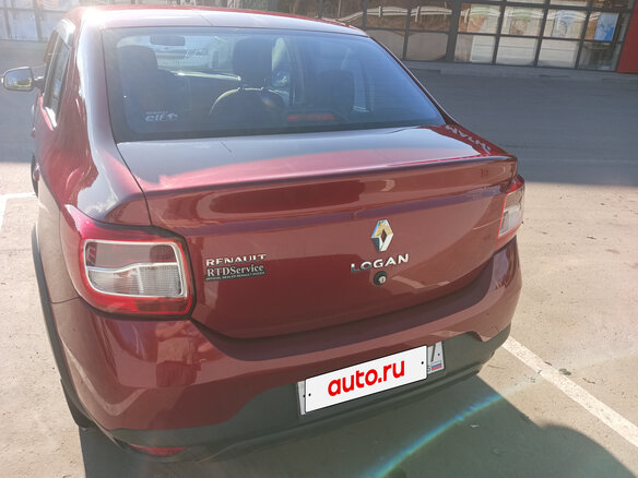 2019 Renault Logan Stepway II Рестайлинг, красный, 1250000 рублей - вид 6