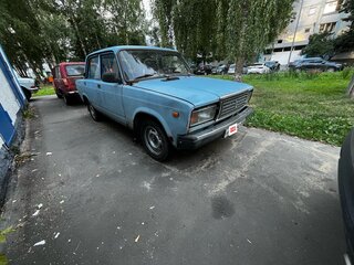 1988 Lada (ВАЗ) 2107, голубой, 40000 рублей, вид 1