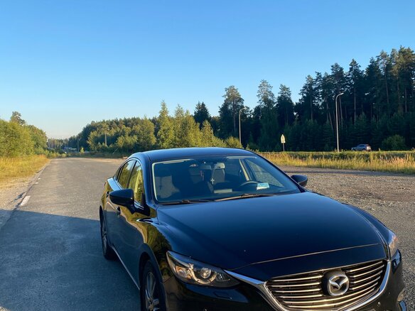2015 Mazda 6 III (GJ) Рестайлинг, чёрный, 1550000 рублей - вид 1