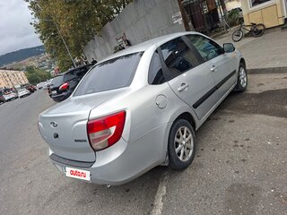 2013 Lada (ВАЗ) Granta I, серебристый, 225000 рублей, вид 4