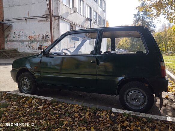 2001 Lada (ВАЗ) 1111 Ока КамАЗ, зелёный, 120000 рублей - вид 3