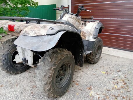 2008 Yamaha Grizzly 660, серый, 465000 рублей, вид 2