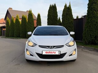 2014 Hyundai Elantra V (MD), белый, 935000 рублей, вид 2