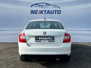 2015 Skoda Rapid I, белый, 948800 рублей, вид 4