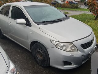 2007 Toyota Corolla AMT X (E140, E150), серебристый, 550000 рублей, вид 1