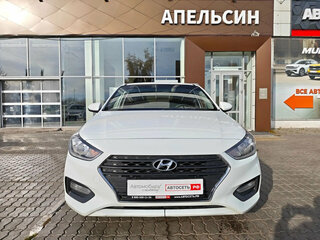 2018 Hyundai Solaris II, белый, 1255929 рублей, вид 2