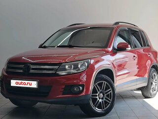 2013 Volkswagen Tiguan I Рестайлинг, красный, 790000 рублей, вид 3