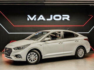 2017 Hyundai Solaris II, белый, 1380000 рублей, вид 1