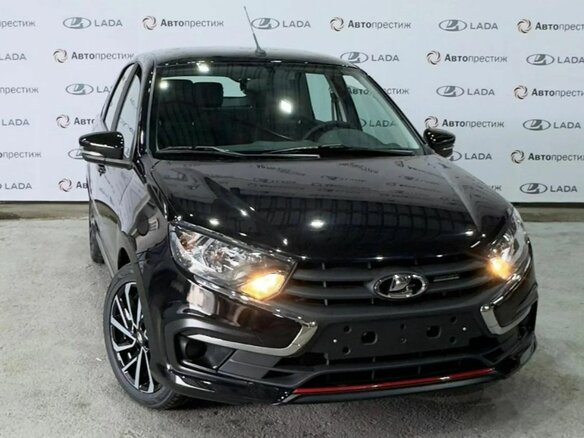 2026 Lada (ВАЗ) Granta Sportline I Рестайлинг, чёрный, 1409000 рублей - вид 1