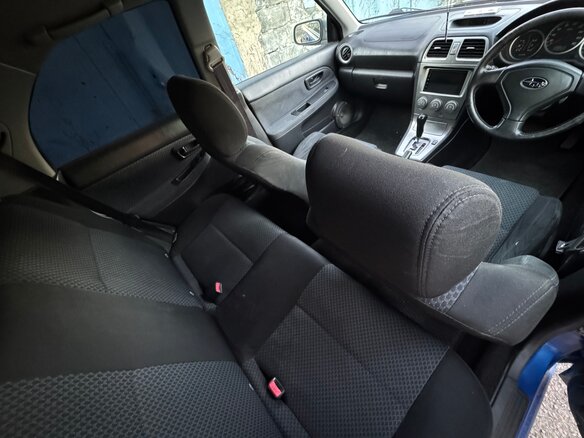 2005 Subaru Impreza II Рестайлинг 2, синий, 370000 рублей - вид 8