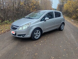 2007 Opel Corsa D, серебристый, 245000 рублей, вид 1